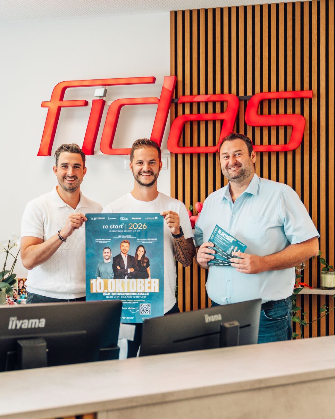 Fidas als Partner von re.start 2026