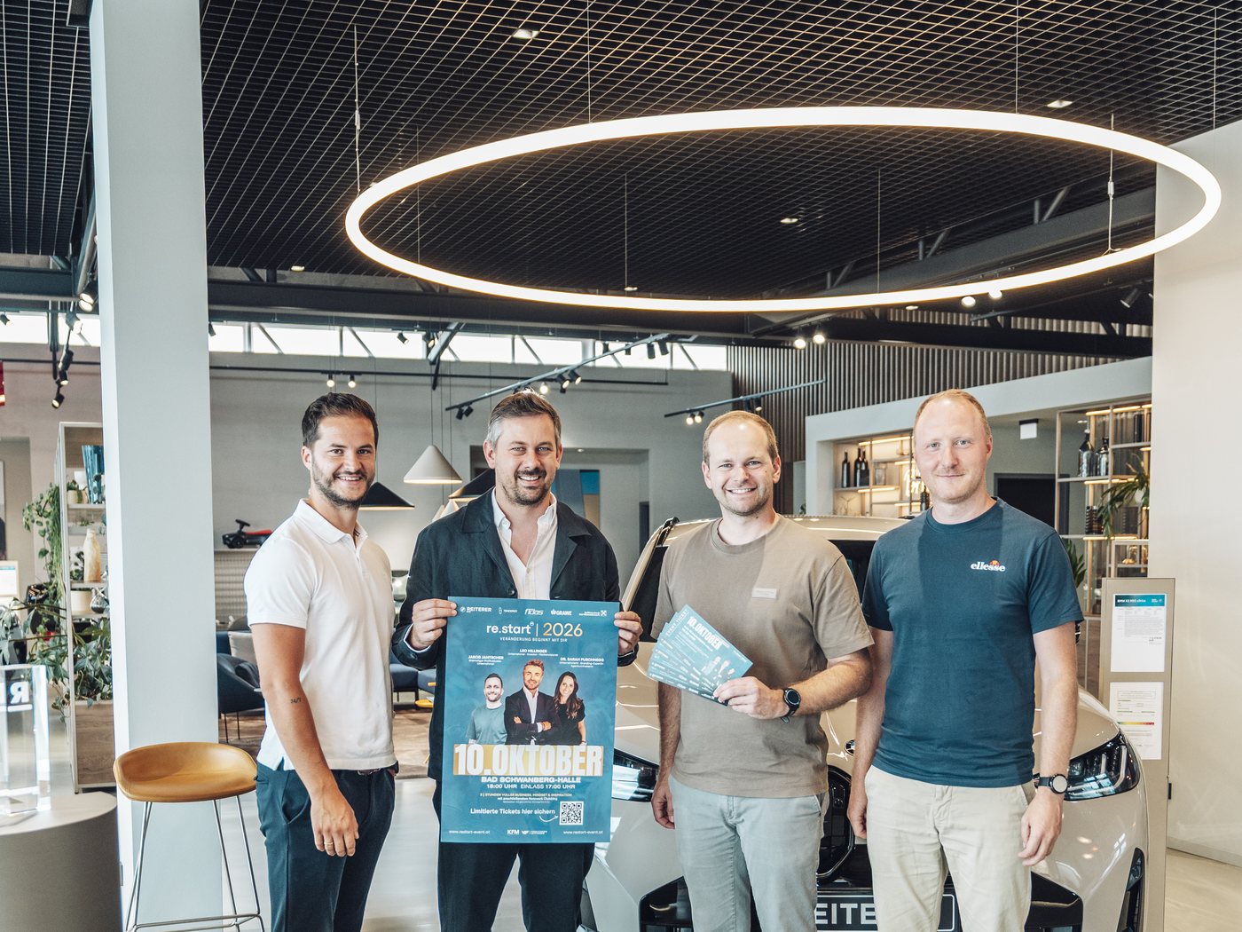 Reiterer BMW als Partner von re.start 2026