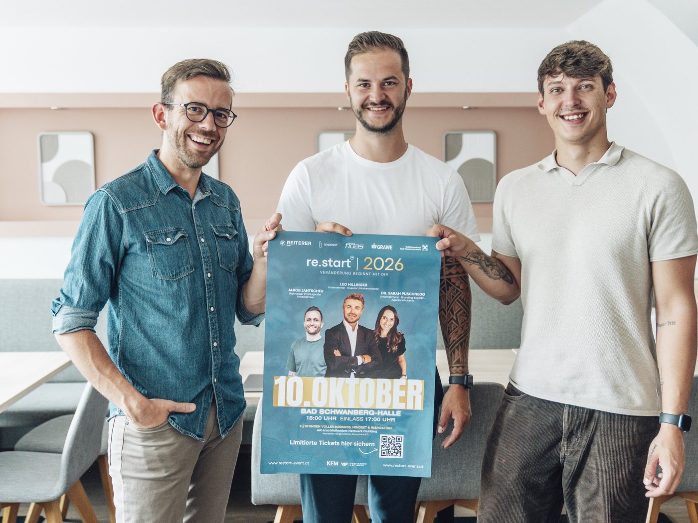 Tenderist als Partner von re.start 2026